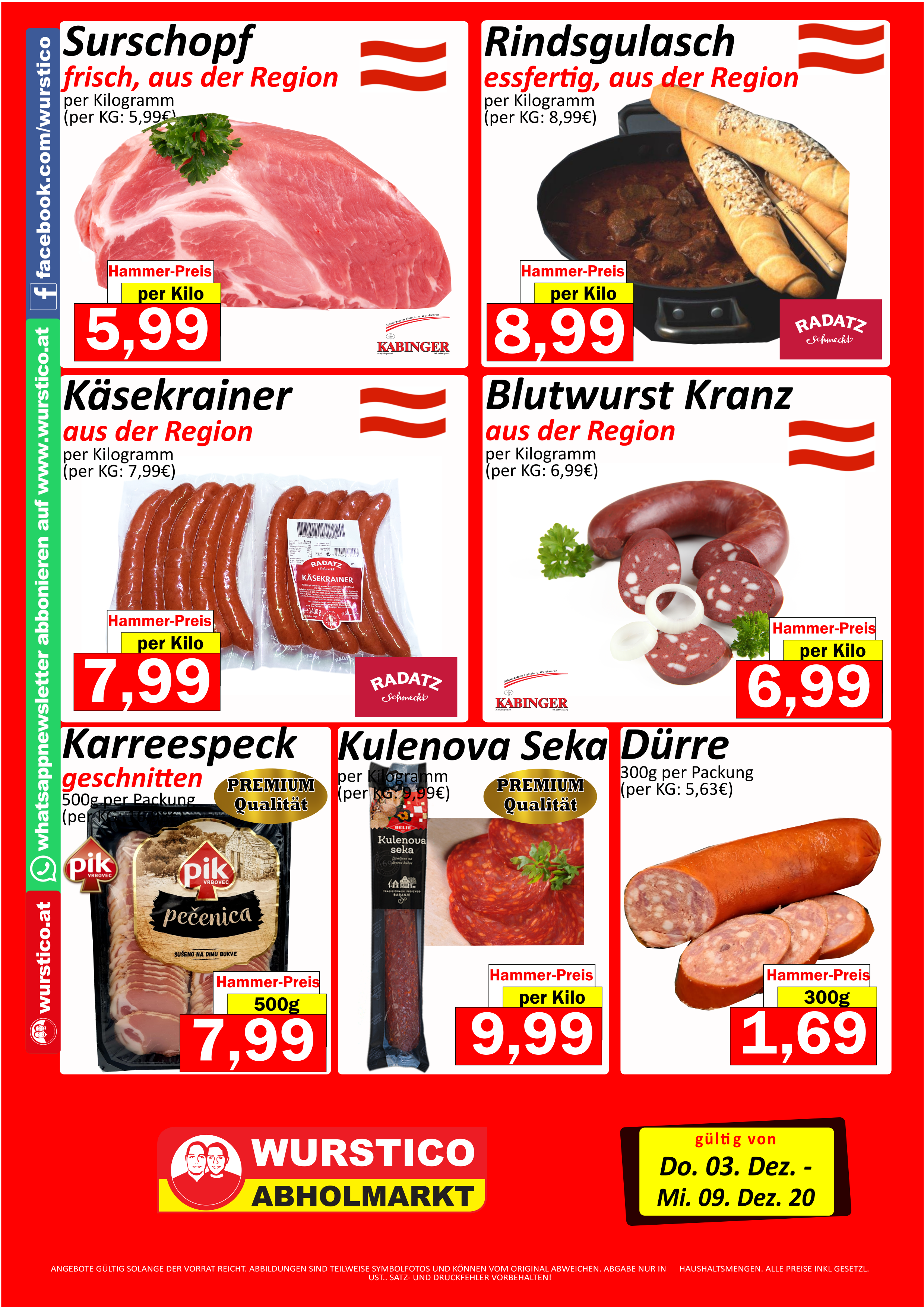 Münsterländer Wurst- Und Fleischwaren Gmbh & Co. Kg Wurstico Abholmarkt – Wurst, Fleischwaren und mehr zu Fabrikspreisen