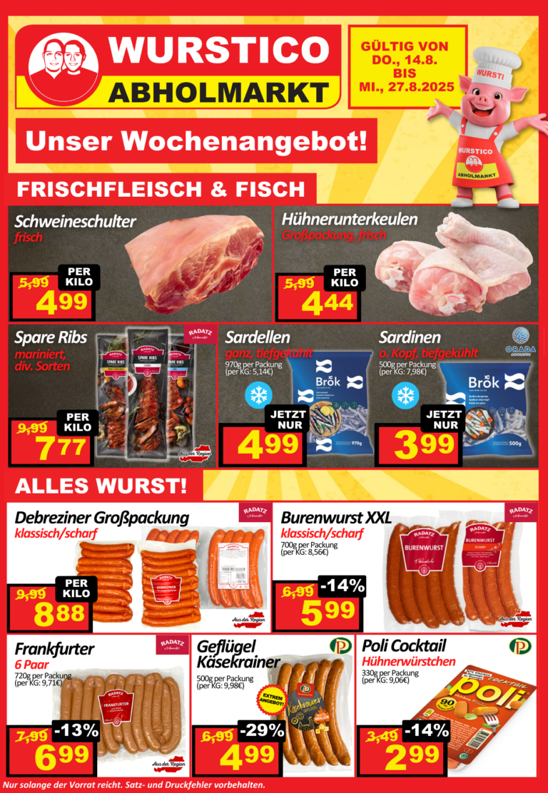 Aktionen August 2025 2. Teil 1-4