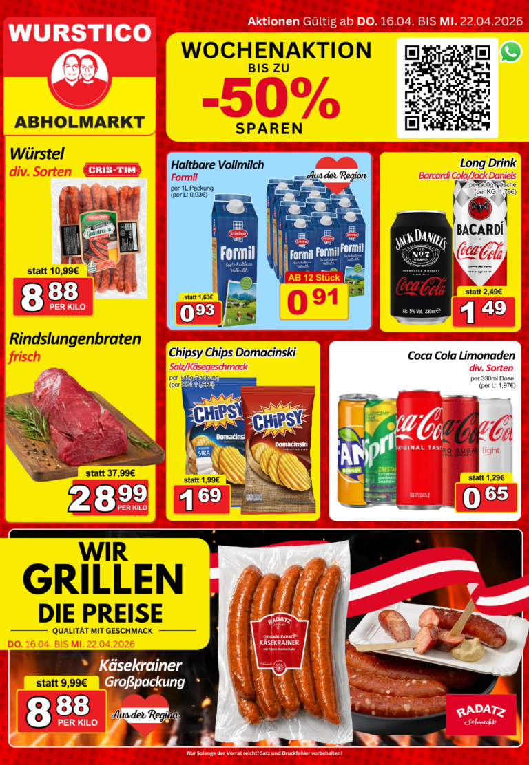 Wochenaktion 16.04. – 22.04.2026