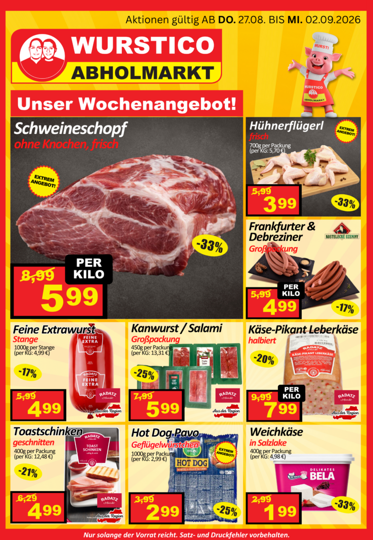 Wochenaktion August Teil 5 – 1