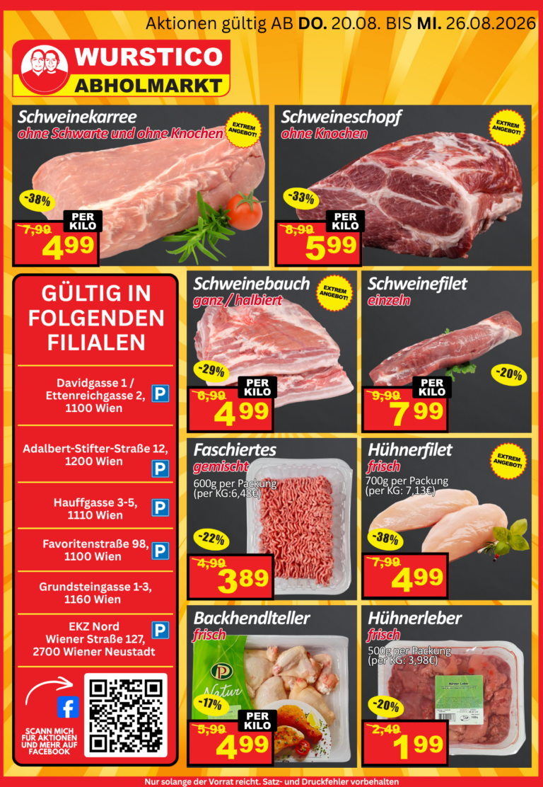 August Sonderaktion – 2