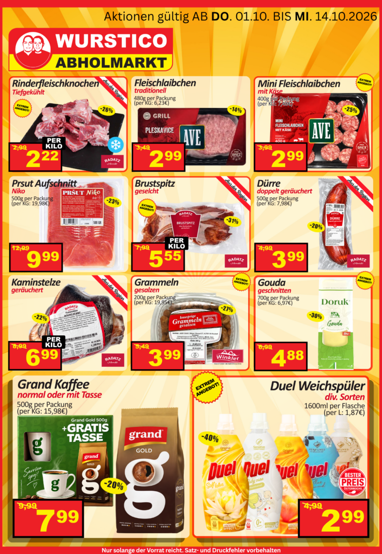 Wochenaktion Oktober Teil 1+2 – 2