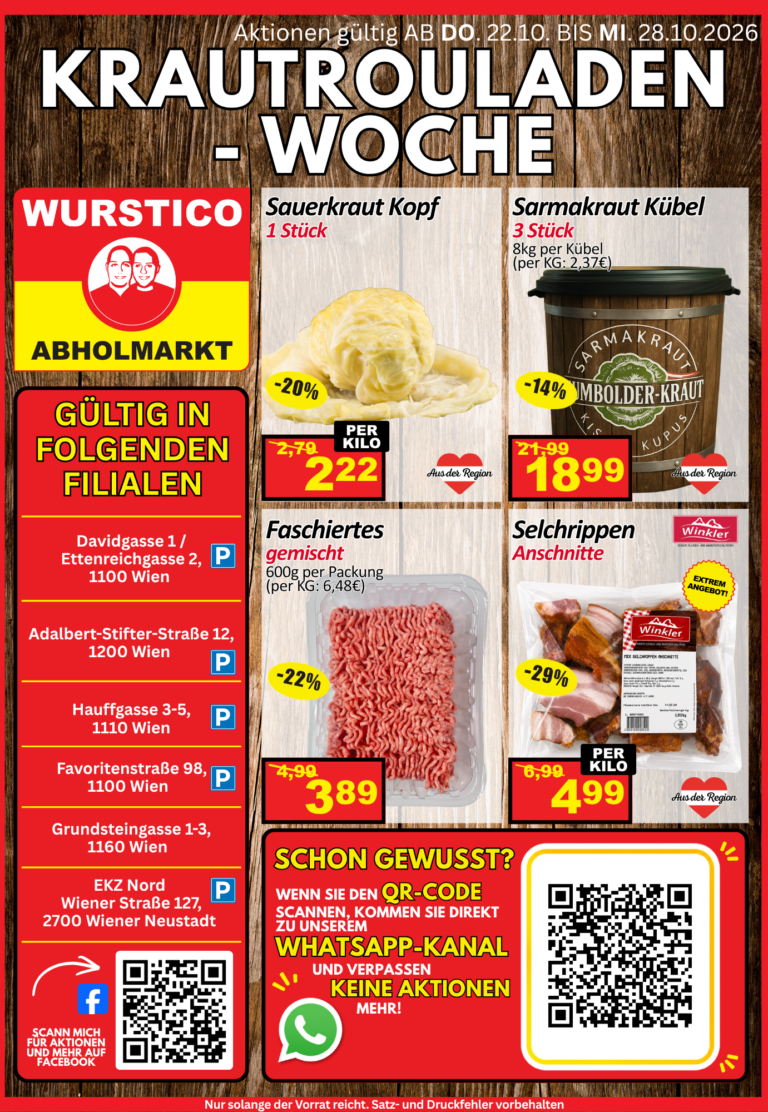 Krautrouladen Woche